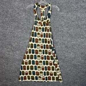 Soul Flower Girls Owl Printed Tunic Dress Size XL Pockets Casual Everyday